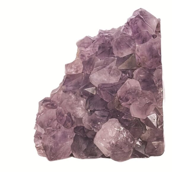 Amethyst Cluster Bookends Featuring Solid Large Gemstone Points, Purple Crystal - Picture 8 of 10